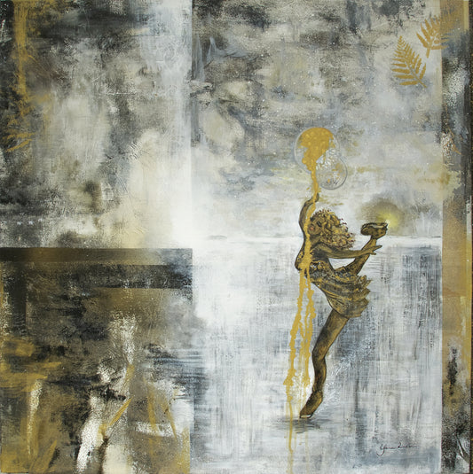 The gold string